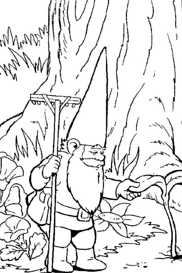 Dessin à colorier: David le Gnome (Dessins Animés) #51399 - Coloriages à Imprimer Gratuits