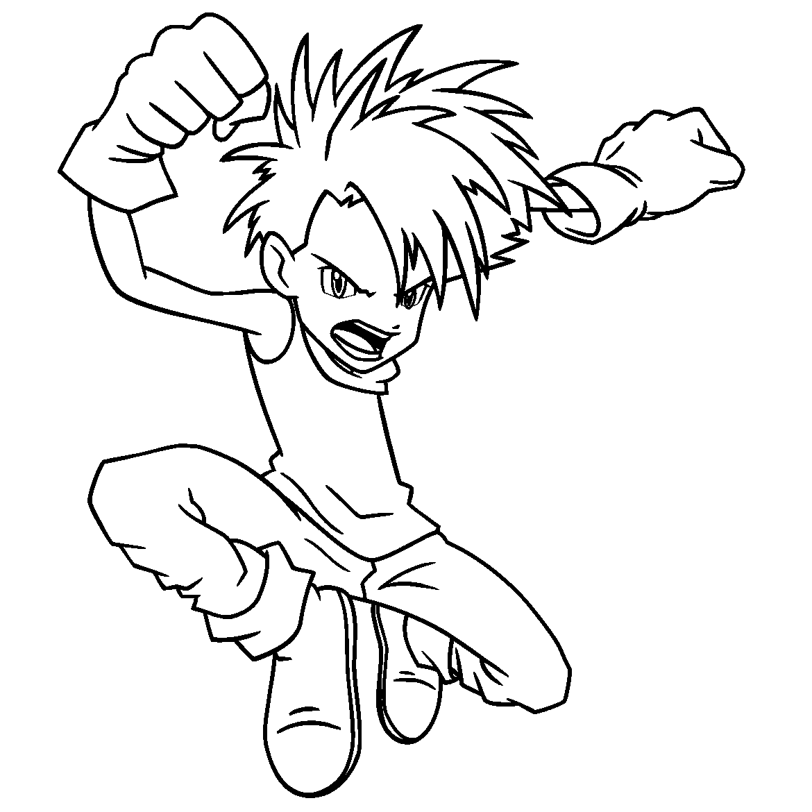 Dessin à colorier: Digimon (Dessins Animés) #51501 - Coloriages à Imprimer Gratuits