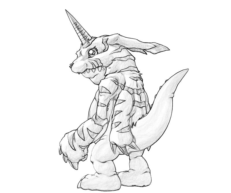 Dessin à colorier: Digimon (Dessins Animés) #51619 - Coloriages à Imprimer Gratuits