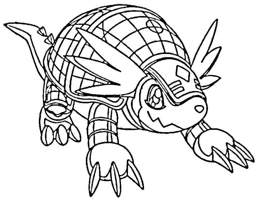 Dessin à colorier: Digimon (Dessins Animés) #51679 - Coloriages à Imprimer Gratuits