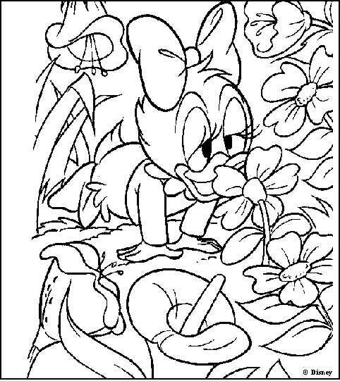 Dessin à colorier: Donald Duck (Dessins Animés) #30182 - Coloriages à Imprimer Gratuits