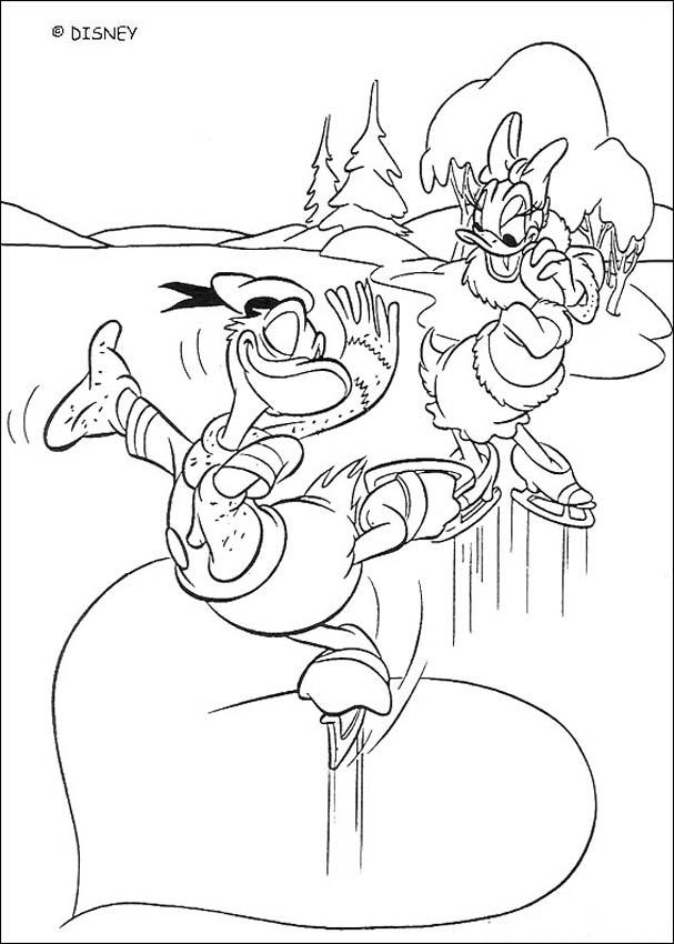 Dessin à colorier: Donald Duck (Dessins Animés) #30236 - Coloriages à Imprimer Gratuits