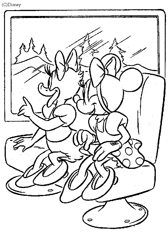 Dessin à colorier: Donald Duck (Dessins Animés) #30240 - Coloriages à Imprimer Gratuits