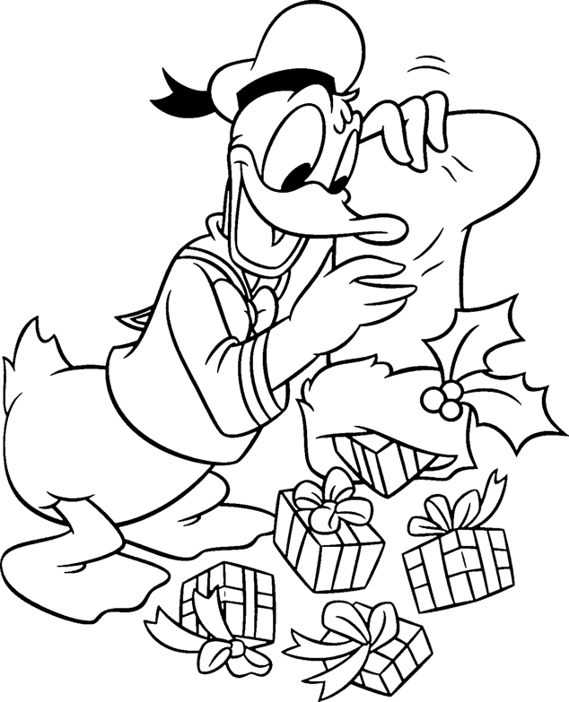 Dessin à colorier: Donald Duck (Dessins Animés) #30255 - Coloriages à Imprimer Gratuits