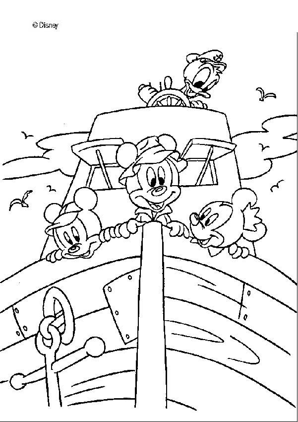 Dessin à colorier: Donald Duck (Dessins Animés) #30335 - Coloriages à Imprimer Gratuits