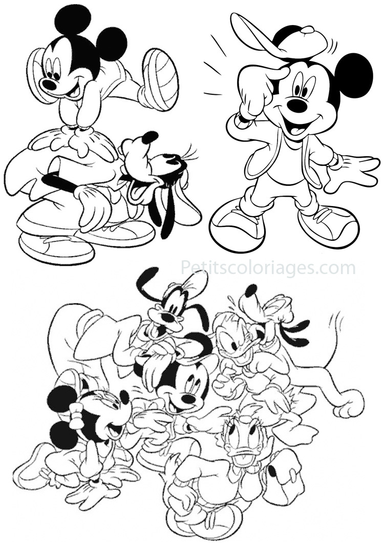 Dessin à colorier: Donald Duck (Dessins Animés) #30394 - Coloriages à Imprimer Gratuits