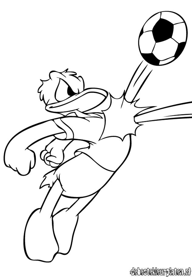 Dessin à colorier: Donald Duck (Dessins Animés) #30400 - Coloriages à Imprimer Gratuits