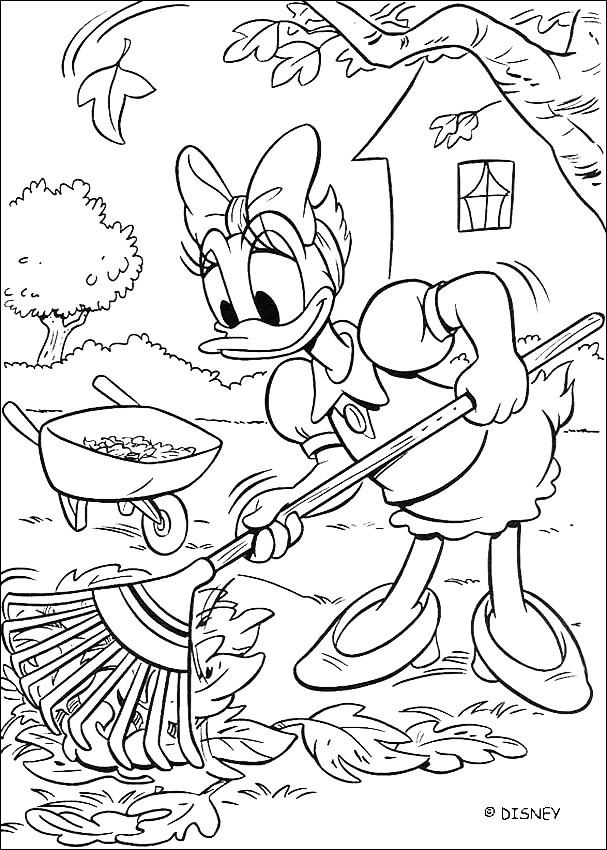 Dessin à colorier: Donald Duck (Dessins Animés) #30451 - Coloriages à Imprimer Gratuits