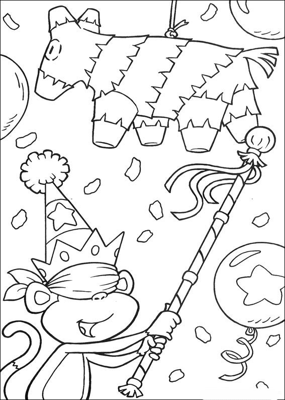 Dessin à colorier: Dora l'Exploratrice (Dessins Animés) #29751 - Coloriages à Imprimer Gratuits