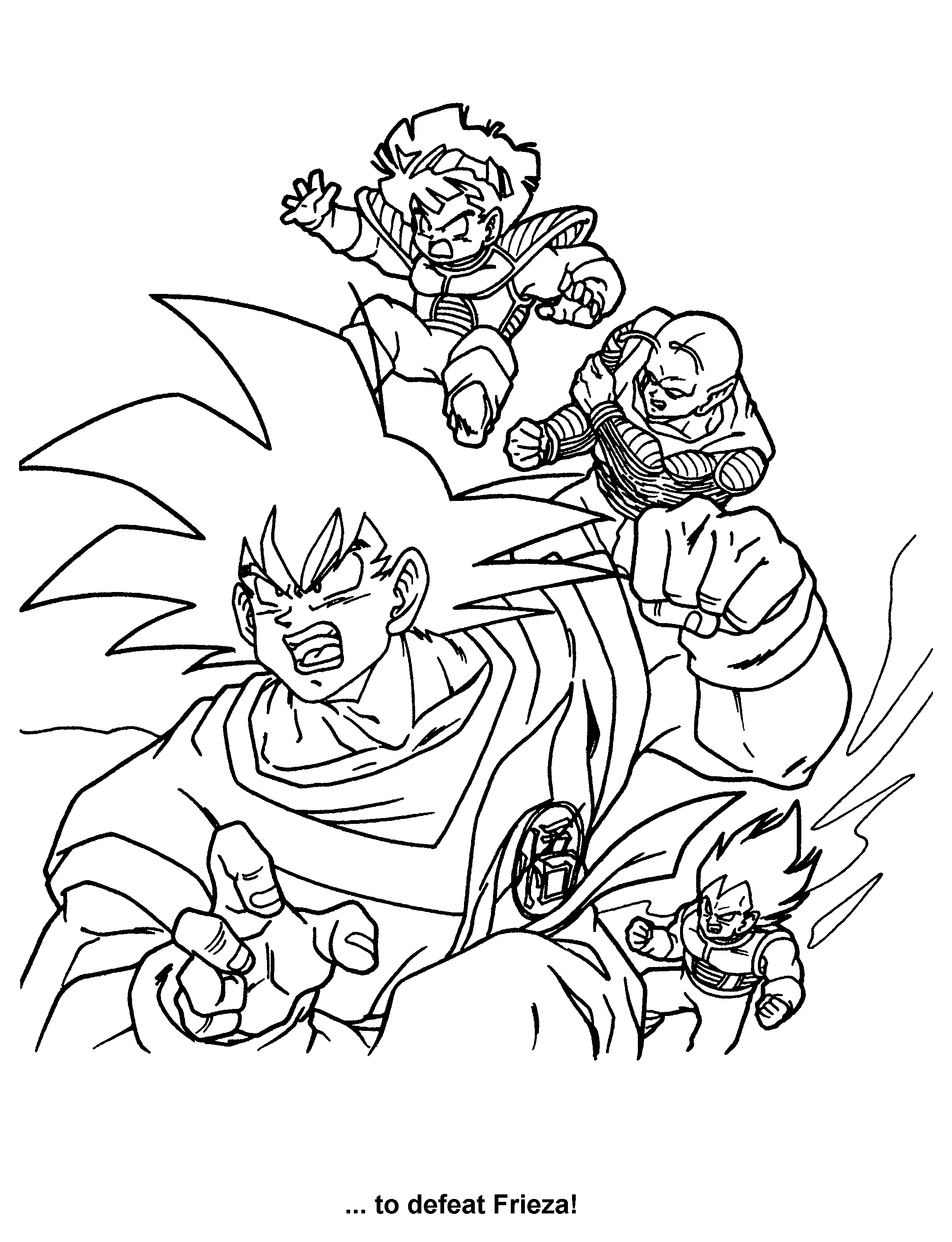 Dessin Dragon Ball Z #38550 (Dessins Animés) à colorier – Coloriages à