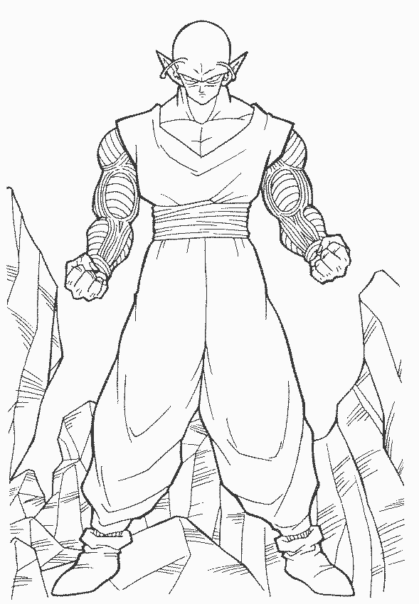 Dessin à colorier: Dragon Ball Z (Dessins Animés) #38575 - Coloriages à Imprimer Gratuits