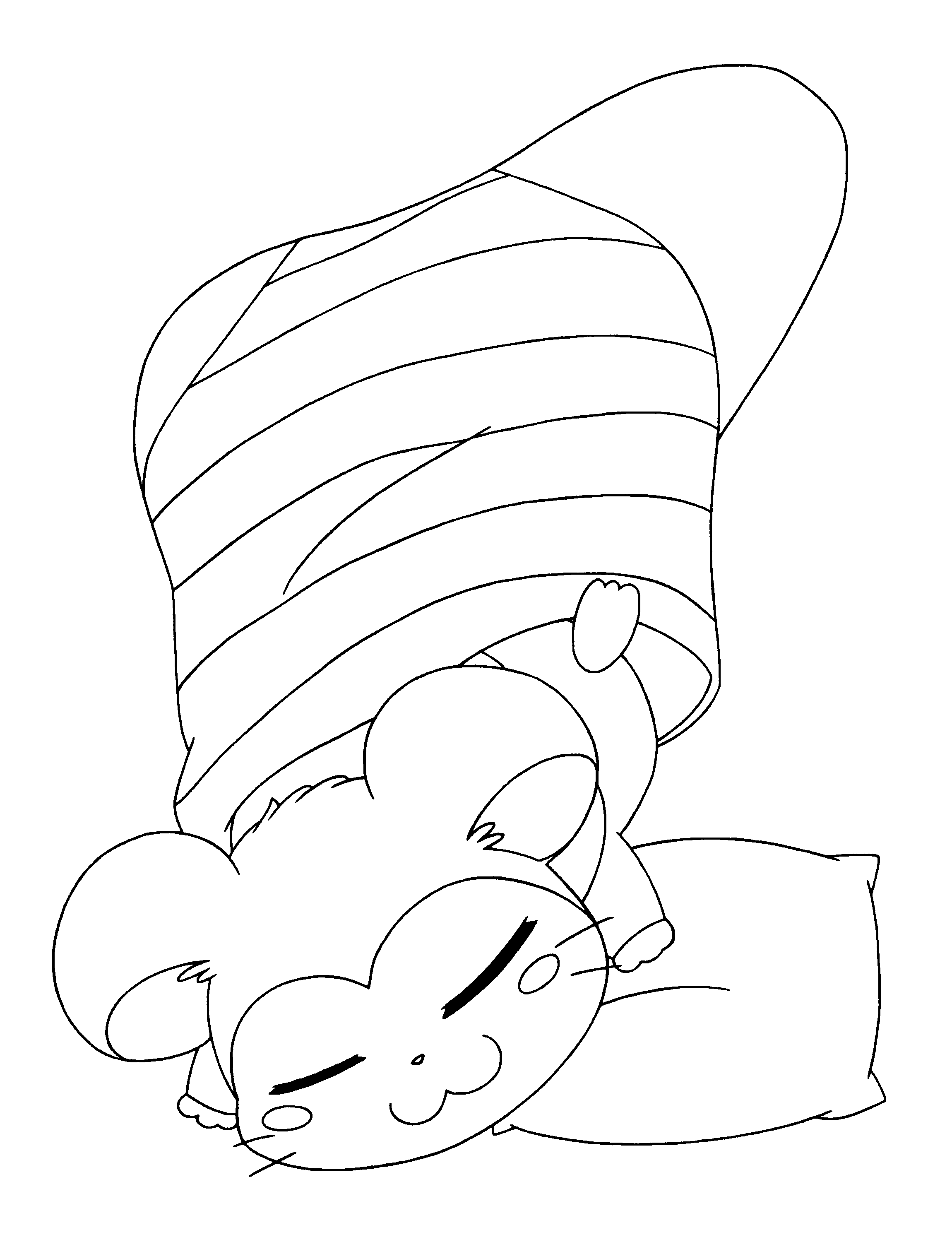 Dessin à colorier: Hamtaro (Dessins Animés) #39936 - Coloriages à Imprimer Gratuits