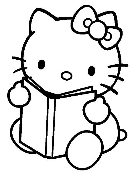 Dessin à colorier: Hello Kitty (Dessins Animés) #37084 - Coloriages à Imprimer Gratuits