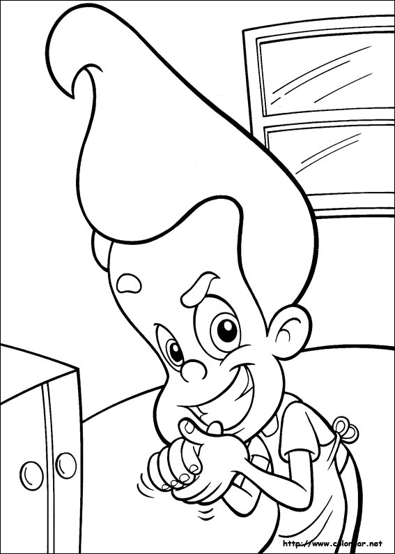 Dessin à colorier: Jimmy Neutron (Dessins Animés) #49061 - Coloriages à Imprimer Gratuits