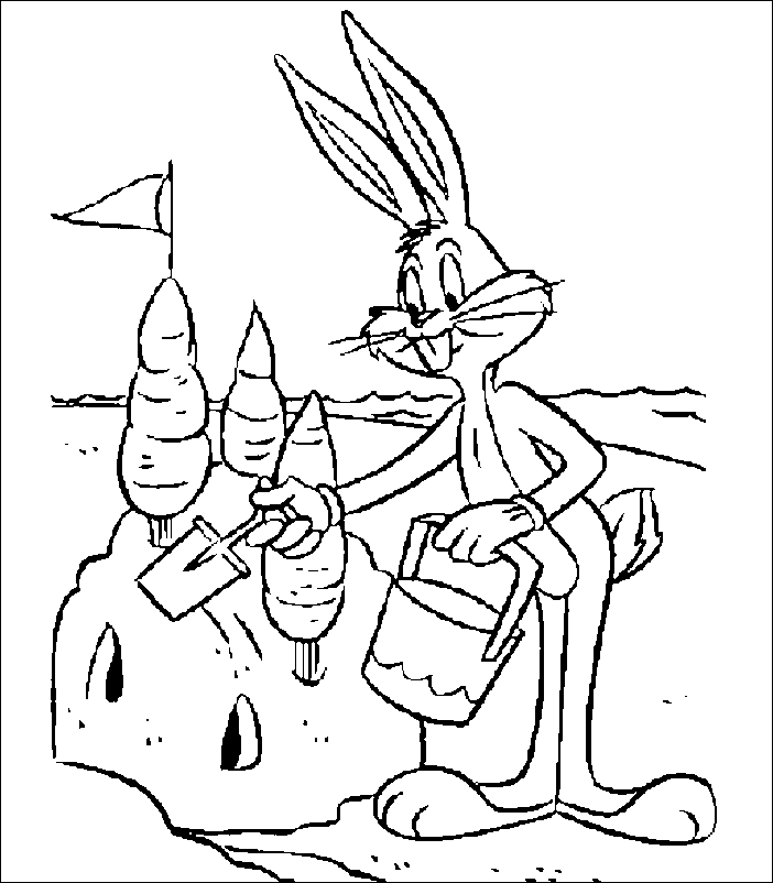 Dessin à colorier: Looney Tunes (Dessins Animés) #39191 - Coloriages à Imprimer Gratuits