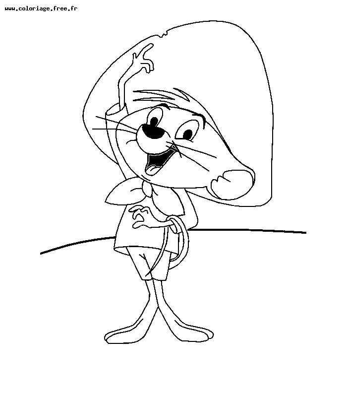 Dessin à colorier: Looney Tunes (Dessins Animés) #39198 - Coloriages à Imprimer Gratuits