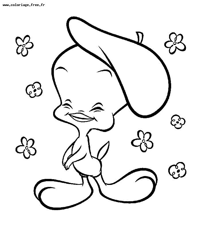 Dessin à colorier: Looney Tunes (Dessins Animés) #39276 - Coloriages à Imprimer Gratuits