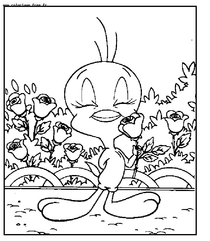 Dessin à colorier: Looney Tunes (Dessins Animés) #39294 - Coloriages à Imprimer Gratuits