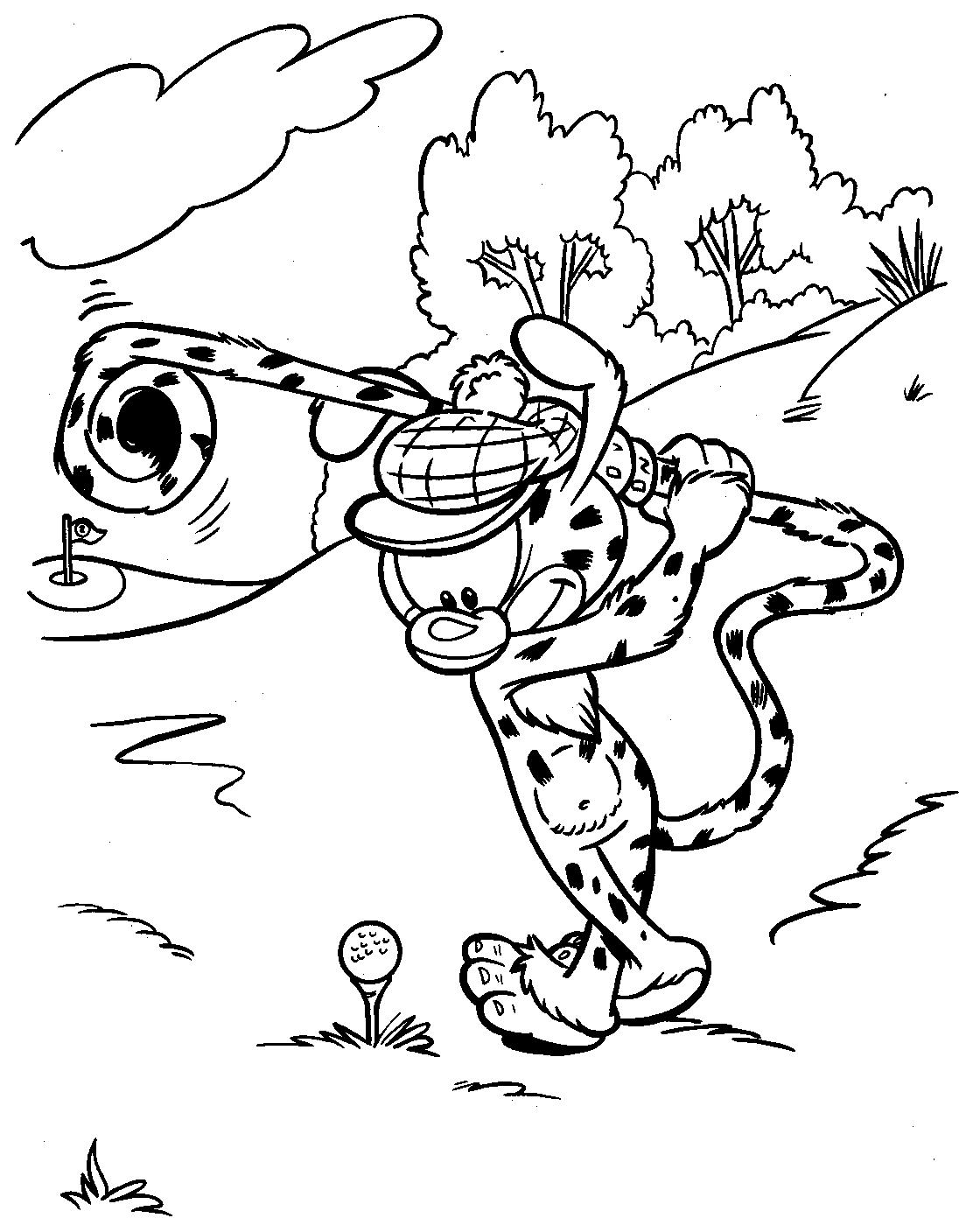 Dessin à colorier: Marsupilami (Dessins Animés) #50176 - Coloriages à Imprimer Gratuits