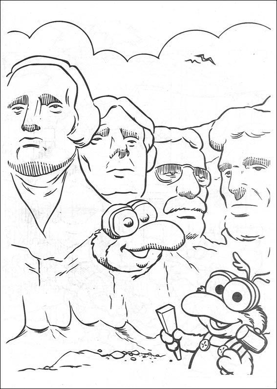Dessin à colorier: Muppets (Dessins Animés) #31907 - Coloriages à Imprimer Gratuits