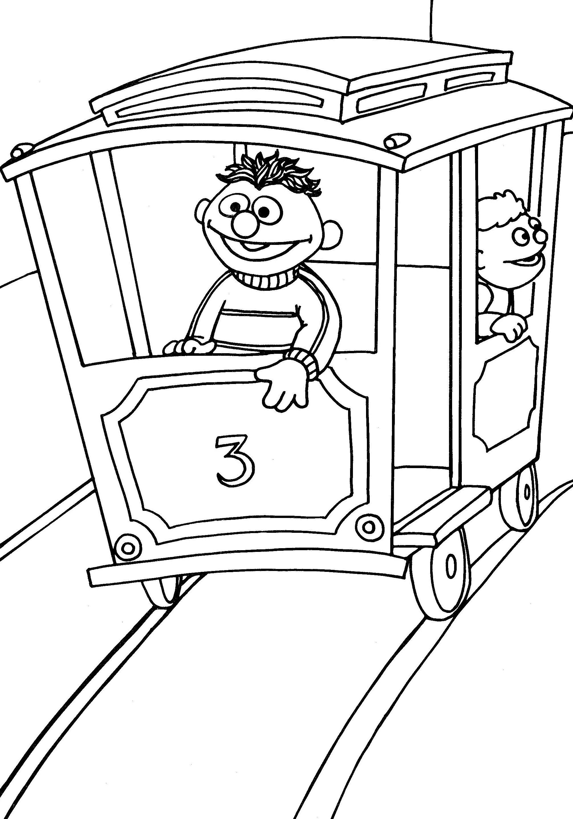 Dessin à colorier: Muppets (Dessins Animés) #31962 - Coloriages à Imprimer Gratuits
