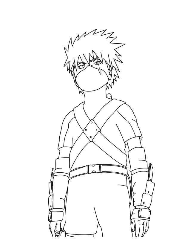 Dessin à colorier: Naruto (Dessins Animés) #38071 - Coloriages à Imprimer Gratuits