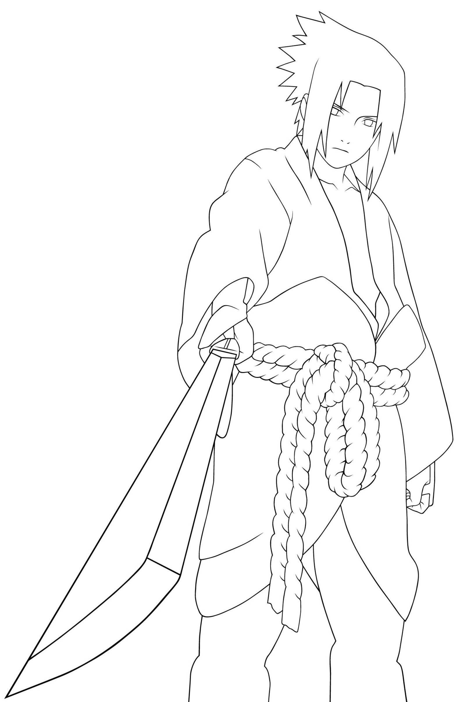 Dessin à colorier: Naruto (Dessins Animés) #38078 - Coloriages à Imprimer Gratuits