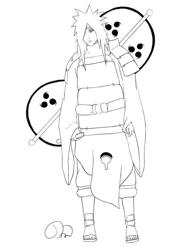 Dessin à colorier: Naruto (Dessins Animés) #38105 - Coloriages à Imprimer Gratuits