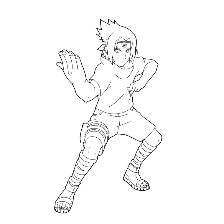 Dessin à colorier: Naruto (Dessins Animés) #38157 - Coloriages à Imprimer Gratuits