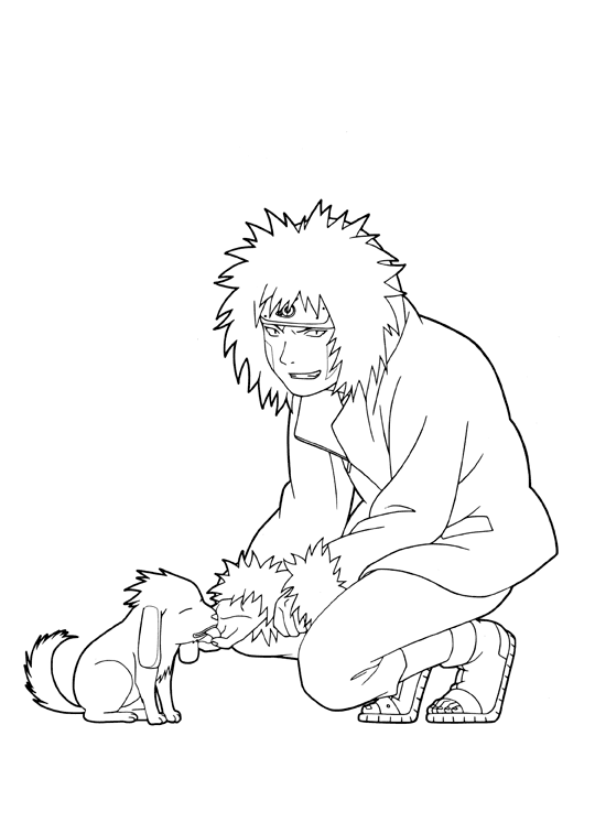 Dessin à colorier: Naruto (Dessins Animés) #38299 - Coloriages à Imprimer Gratuits