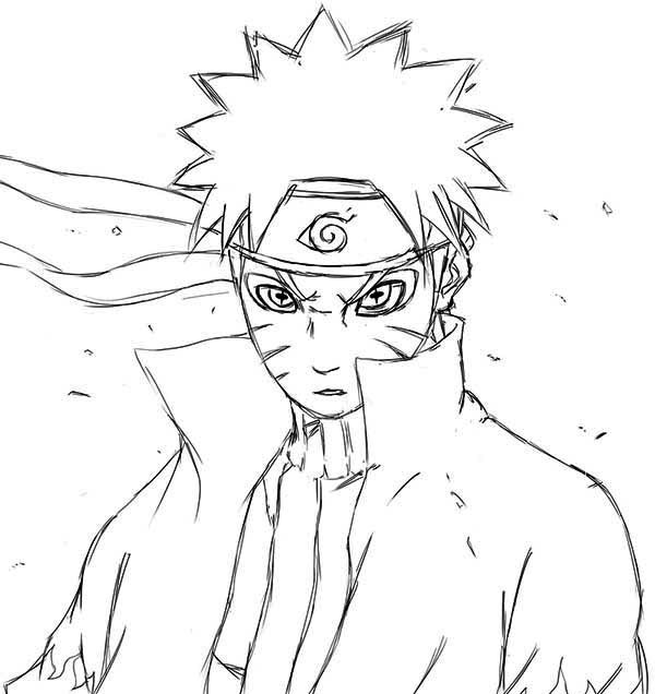 Dessin à colorier: Naruto (Dessins Animés) #38412 - Coloriages à Imprimer Gratuits