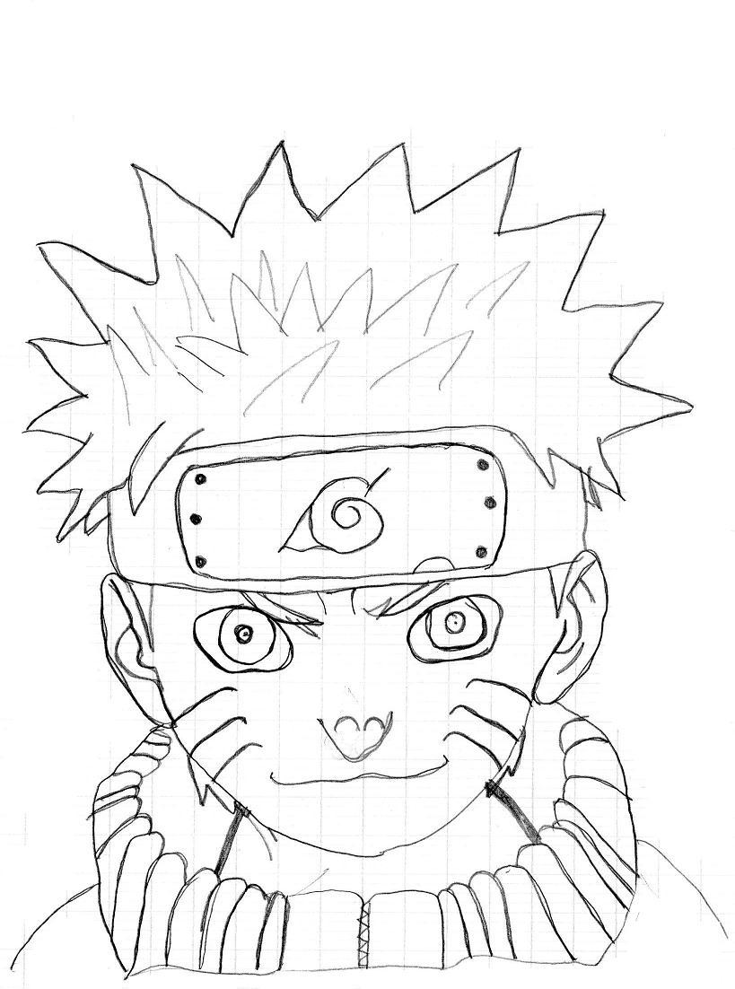 Coloriage Naruto 38418 Dessins Animés Dessin à Colorier