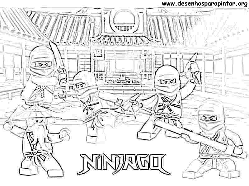 Dessins Ninjago (Dessins Animés) à colorier – Coloriages à imprimer