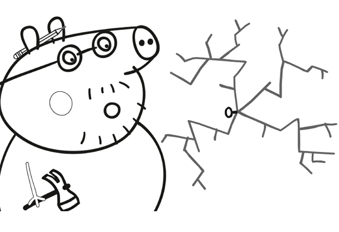 Dessin à colorier: Peppa Pig (Dessins Animés) #44086 - Coloriages à Imprimer Gratuits