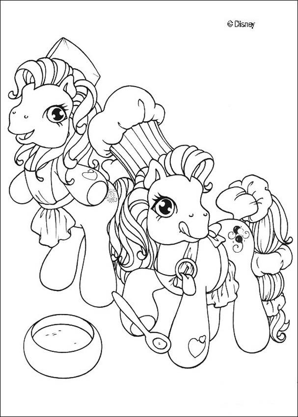 Dessin à colorier: Petit Poney (Dessins Animés) #41910 - Coloriages à Imprimer Gratuits