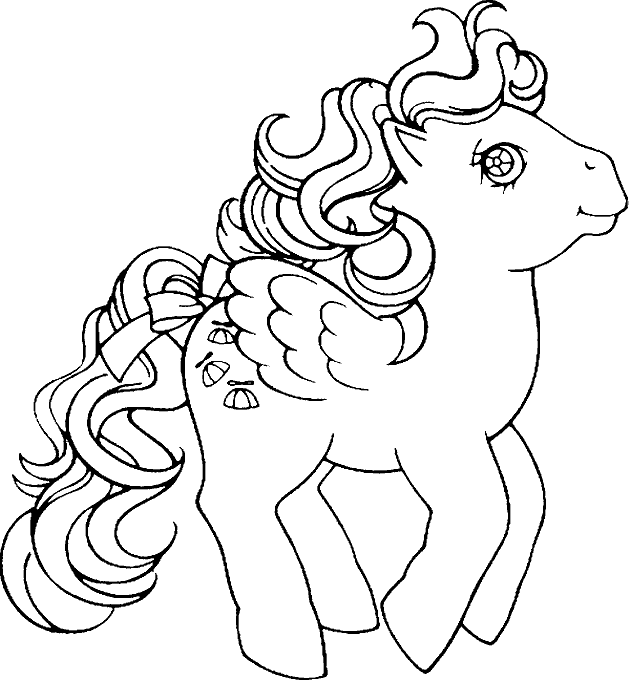 Dessin à colorier: Petit Poney (Dessins Animés) #41930 - Coloriages à Imprimer Gratuits