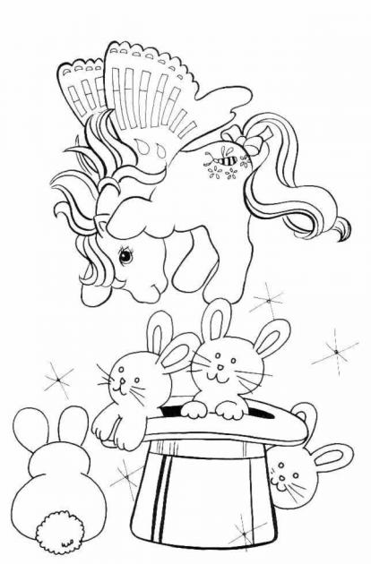 Dessin à colorier: Petit Poney (Dessins Animés) #41963 - Coloriages à Imprimer Gratuits