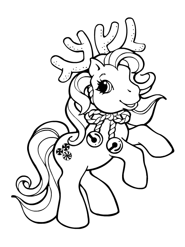 Dessin à colorier: Petit Poney (Dessins Animés) #41983 - Coloriages à Imprimer Gratuits