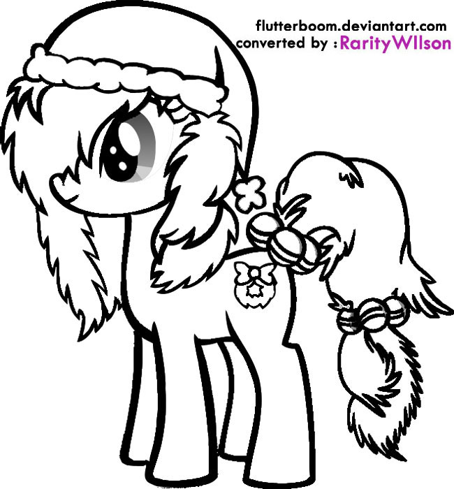 Dessin à colorier: Petit Poney (Dessins Animés) #42002 - Coloriages à Imprimer Gratuits