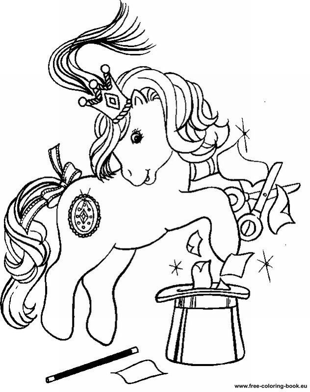 Dessin à colorier: Petit Poney (Dessins Animés) #42033 - Coloriages à Imprimer Gratuits