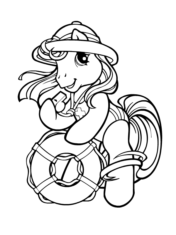 Dessin à colorier: Petit Poney (Dessins Animés) #42068 - Coloriages à Imprimer Gratuits