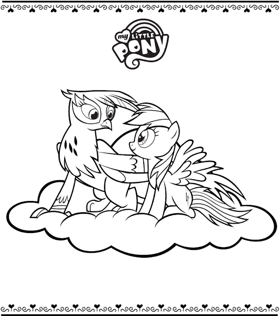 Dessin à colorier: Petit Poney (Dessins Animés) #42126 - Coloriages à Imprimer Gratuits