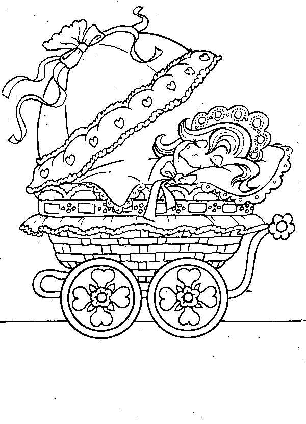 Dessin à colorier: Petit Poney (Dessins Animés) #42154 - Coloriages à Imprimer Gratuits