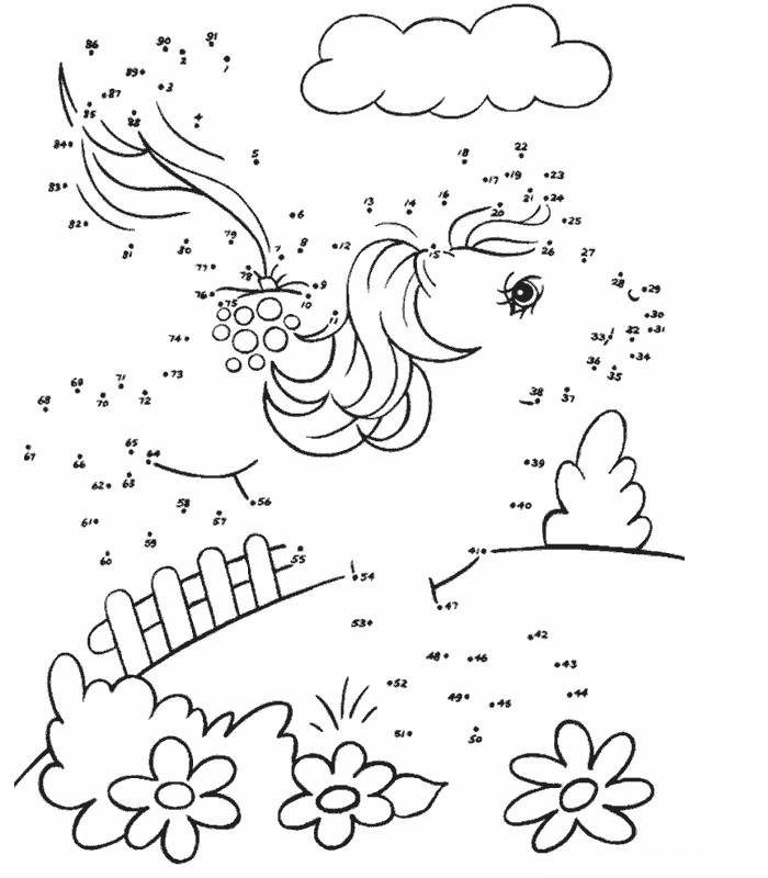 Dessin à colorier: Petit Poney (Dessins Animés) #42180 - Coloriages à Imprimer Gratuits