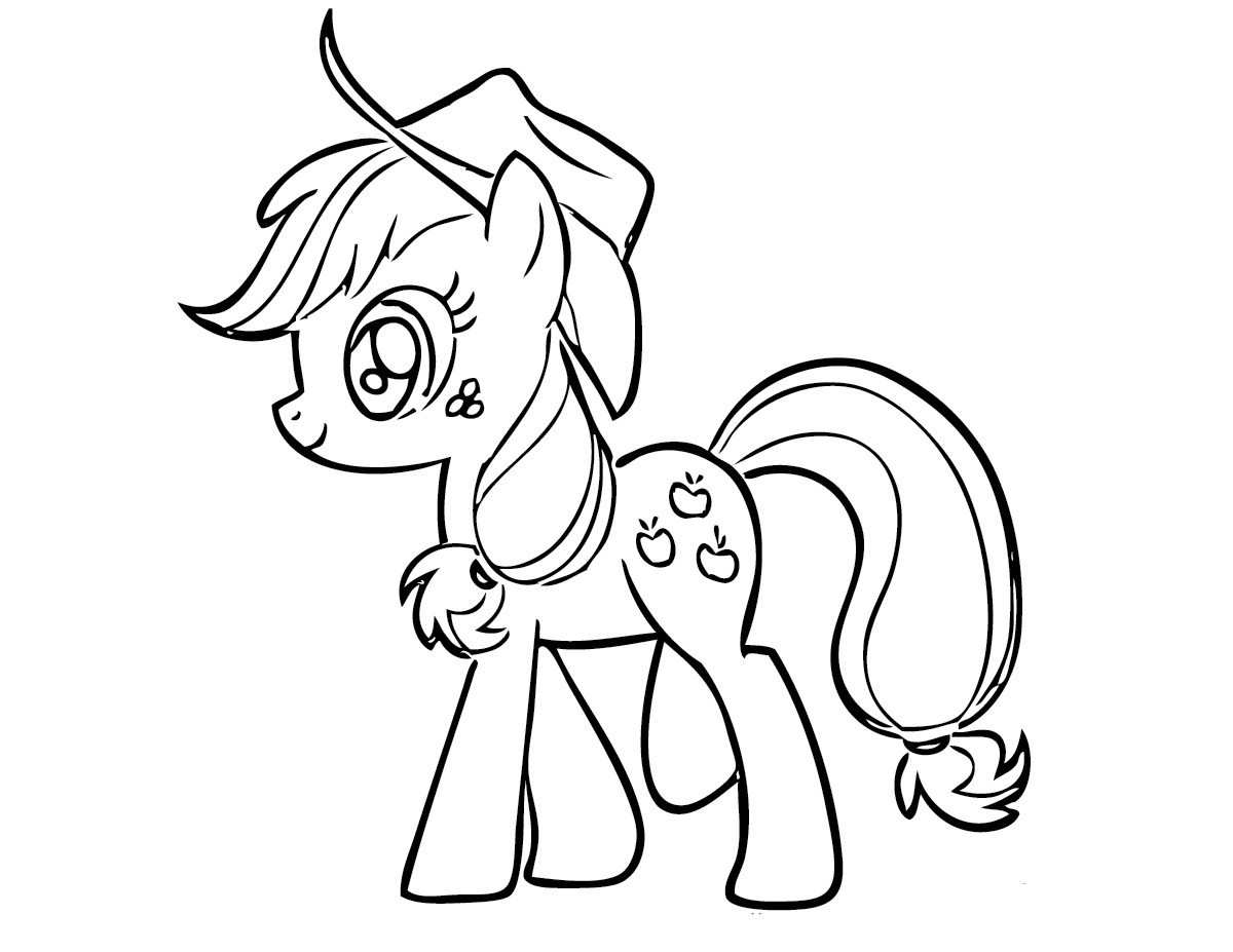 Dessin à colorier: Petit Poney (Dessins Animés) #42208 - Coloriages à Imprimer Gratuits