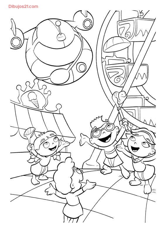 Dessin à colorier: Petits Einstein (Dessins Animés) #45811 - Coloriages à Imprimer Gratuits