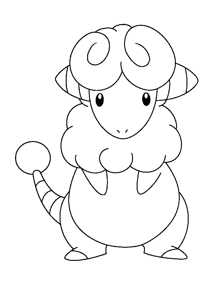 Dessin à colorier: Pokemon (Dessins Animés) #24695 - Coloriages à Imprimer Gratuits