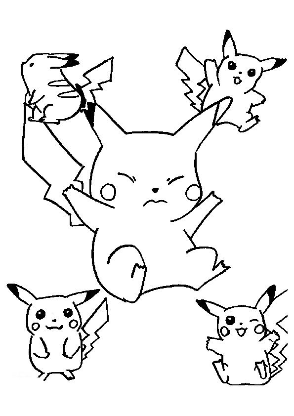 Dessin à colorier: Pokemon (Dessins Animés) #24718 - Coloriages à Imprimer Gratuits