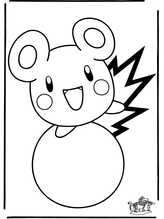 Dessin à colorier: Pokemon (Dessins Animés) #24803 - Coloriages à Imprimer Gratuits