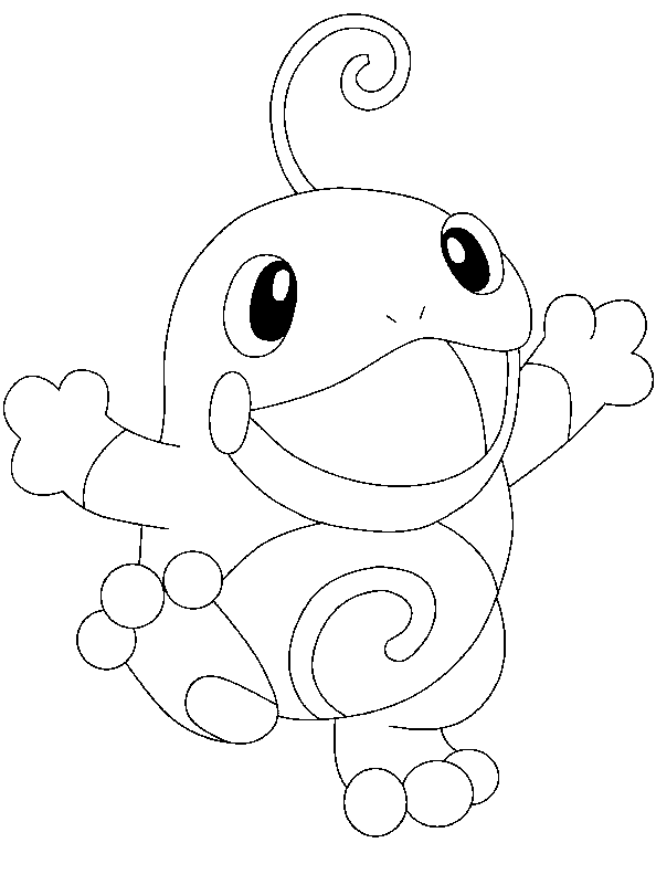 Dessin à colorier: Pokemon (Dessins Animés) #24810 - Coloriages à Imprimer Gratuits